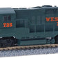 Micro-Trains 98201090 Z Western Pacific EMD GP9 Powered Diesel Locomotive #725