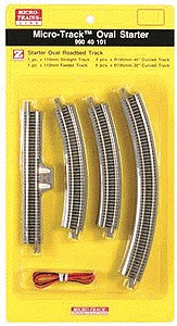 Micro-Trains 99040101 Z 12-Piece Micro-Track Starter Oval Set