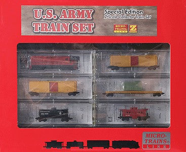 Micro-Trains 99401030 Z US Army Freight Trainset #2 (Set of 6)