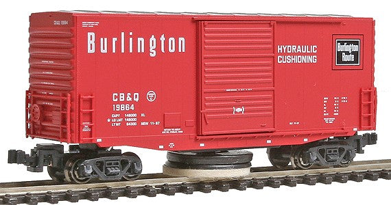 Micro-Trains NTCN001 N Burlington Route 40' Motorized Track Cleaning Car
