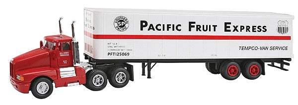Model Power 15003 HO Tractor Trailer Pacific Fruit Express Truck