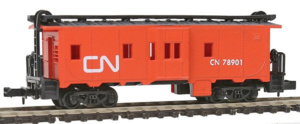 Model Power 3130 N Scale Canadian National Bay Window Caboose #78901