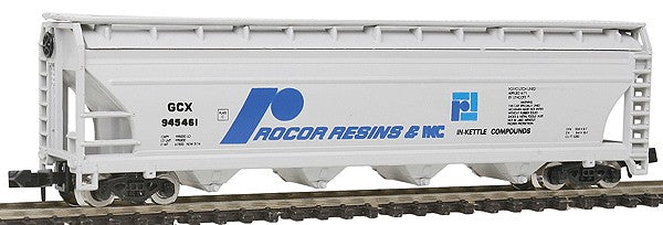 Model Power 3470 N Scale Allied Chemical 55' ACF Cylindrical Hopper #945461