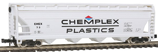 Model Power 3472 N Scale Chemplex Plastics ACF 55' Cylindrical Hopper #73