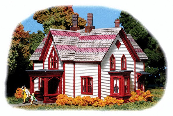 Monroe Models 2205 HO Scale Ellie's House Laser Cut Kit
