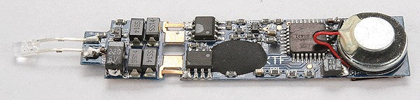 MRC 1658 N DCC Decoders with Sound - Snap-In Fits Kato F Unit Diesels
