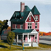 Miller Engineering 223031 Z The Queen Anne - Victorian Home Building Kit