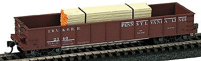 Model Railstuff 506-143 Banded Lumber Stack Orange Ends pkg(2)