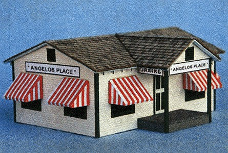 Northeastern Scale Models 40026 HO Scale Angelo's Place Building Kit