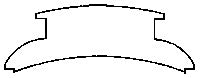 Northeastern Scale Lumber 682 HO Clerestory Passenger Roof