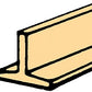 Northeastern Scale Lumber 70510 3/64" x 3/64" x 24" Wood Tees (Pack of 5)