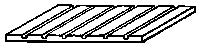 Northeastern Scale Lumber 782 HO Lateral Roof Walk (Pack of 12)