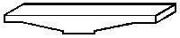 Northeastern Scale Lumber 792 HO Freight Bolster Basswood (Pack of 2)