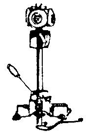 NJ International 1915 HO Scale Switch Stand High Ramapo