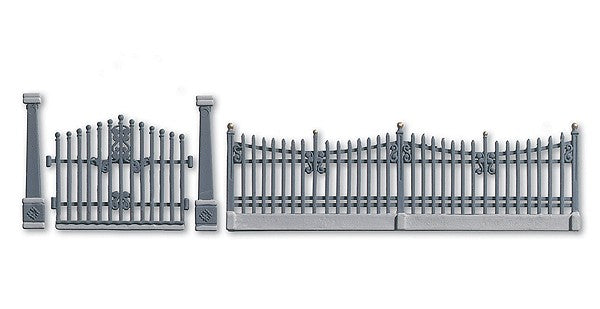 Noch 13100 HO Residential Fence With Gate & Posts 33 x 1-7/32" 84 x 3.1 cm
