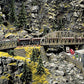 Noch 58470 13 x 6-3/4" 32 x 17cm Granite Rock Wall - Foam Rock Formations