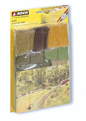 Noch 7070 Grass Assortment (Pack of 11)
