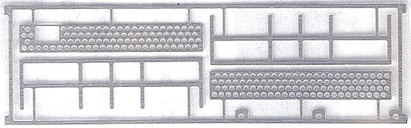 Plano Model Products 127 Coupler Platform - Partial Car Width Morton Round