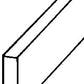 Plastruct 92071 1/8" x 17-1/2" x 5/8" Clear Acrylic Rectangular Rod (Pack of 3)
