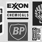 Plastruct 96052 HO Oil Company Decal Set (Pack of 2)
