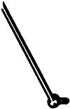 Precision Scale Co. 31249 HO Steam Loco Deck Braces-Wabash Style