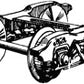 Precision Scale Company 31539 HO Scale Trk 4-Wheel 40" Wheel Kit