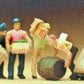 Preiser 10016 HO Delivery Men Figures with Load (Set of 6)