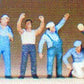 Preiser 0036 HO Standing Truck Drivers Figures (Set of 6)