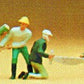 Preiser 10042 HO Lumber Jacks Figures with Tools & Log (Set of 6)