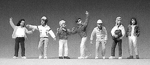 Preiser 10183 HO Children at Play Figures (Set of 7)