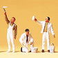 Preiser 10477 HO Working Paint Crew Figures (Set of 5)
