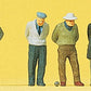 Preiser 10508 HO Lawn Bowling Players Figures (Set of 6)
