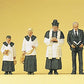 Preiser 10520 HO Catholic Funeral Figures (Set of 6)