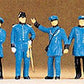 Preiser 12134 HO 1900s Royal Bavarian Railroad Personnel Figures (Set of 6)