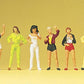 Preiser 14066 HO Young Ladies Figures (Set of 6)