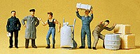 Preiser 14147 HO Scale At the Goods Shed Figures (Set of 5)