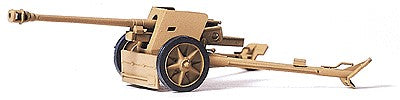 Preiser 16535 HO German Reich Anti-Tank Gun Plastic Model Kit