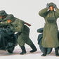 Preiser 16580 HO German Reich Crew with Motorcycle Figure Kit (Set of 4)