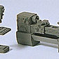 Preiser 18355 HO Scale Motorized Lathe & Pillar Drill Plastic Model Kit