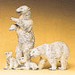 Preiser 20384 HO Animals - Polar Bears Figures (Set of 4)