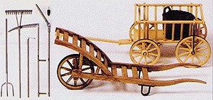 Preiser 45212 G Farming Tools Plastic Model Kit