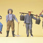 Preiser 65336 O Railroad Track Workers Figures (Set of 6)