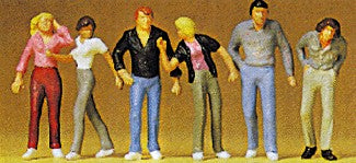 Preiser 72402 1:72 Walking Passers-by Figures (Set of 6)