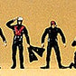 Preiser 79088 N Scuba Divers Figures (Set of 6)