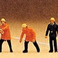 Preiser 79118 N Firemen Figures with Accessories (Set of 5)