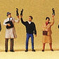 Preiser 79141 N Tram Personnel Passengers Figures (Set of 7)