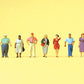 Preiser 79218 N Standing Passers-By Figures (Set of 7)