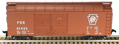 Bowser 55360 HO 40' X-31 F Turtle Roof Box Car Kit PRR Modern Lettering #81496