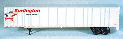 Bowser 55564 Burlington Motor Carriers 53'  Highway Plate Trailor #55564 Kit