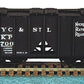 Bowser 55631 NYC & St.L NKP 70 Ton 2 Bay Covered Hopper Kit
